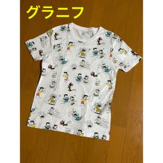 グラニフ(Design Tshirts Store graniph)のグラニフ  バカボン柄Ｔシャツ　S(Tシャツ(半袖/袖なし))