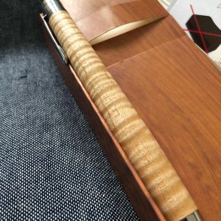 新品未使用】工房楔 漆(うるし) ちぢみ杢 ルーチェペン
