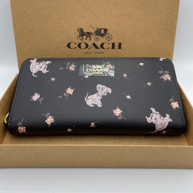 COACH  長財布　ディズニーコラボ　１０１匹わんちゃん