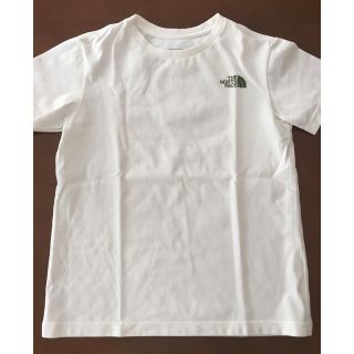 ザノースフェイス(THE NORTH FACE)の【美品　140】ノースフェイス　Tシャツ　白(Tシャツ/カットソー)