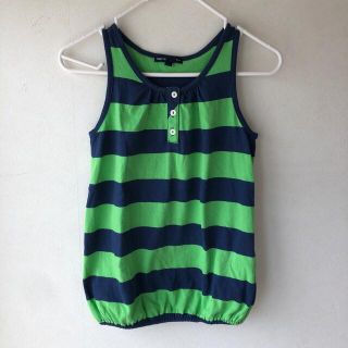 ギャップキッズ(GAP Kids)のGAP kids ボーダータンクトップ　140(Tシャツ/カットソー)