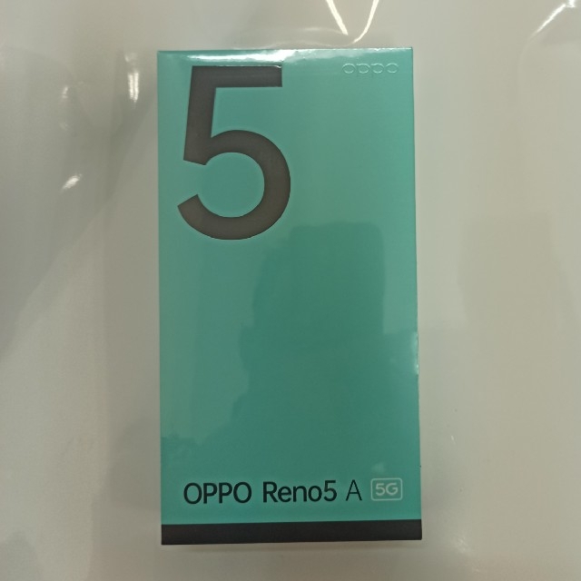 oppo reno 5a シルバーブラック　モバイル