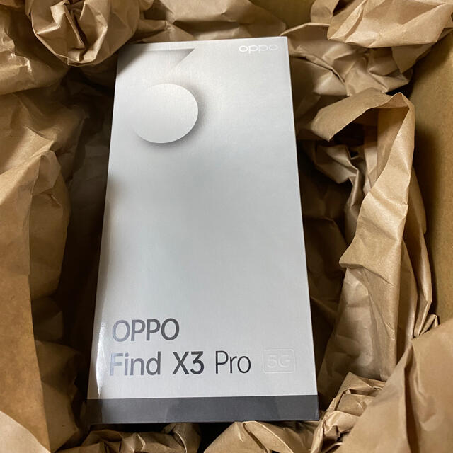 OPPO FIND X3 PRO  ブラック　SIMフリー　新品未開封品