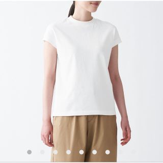 ムジルシリョウヒン(MUJI (無印良品))のフレンチスリーブTシャツ　無印良品(Tシャツ(半袖/袖なし))