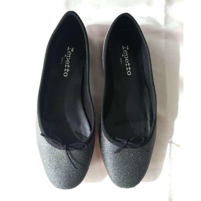 repetto(レペット)の新品　レペット 38 (23.5cm) キラキラのラメ 　グラデーション レディースの靴/シューズ(バレエシューズ)の商品写真