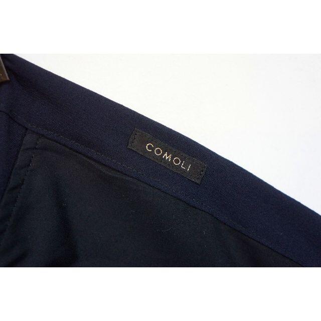 COMOLI(コモリ)の新品 21SS COMOLI コモリ ウール ニータック パンツ 708L▲ メンズのパンツ(ワークパンツ/カーゴパンツ)の商品写真