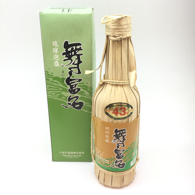 【超レア】泡盛　舞富名　60度　600ml      入波平酒造(廃業酒造所）手に入りにくいプレミア品です