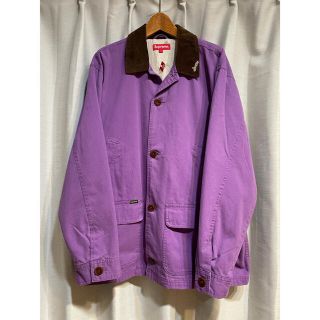 supreme barn coat purple