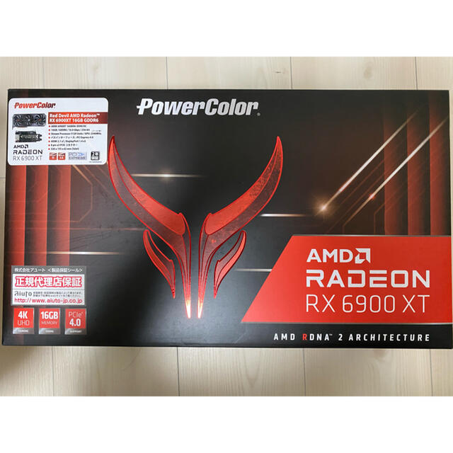 独特な店 PowerColor 16GB Devil Red RX6900XT AMD PCパーツ