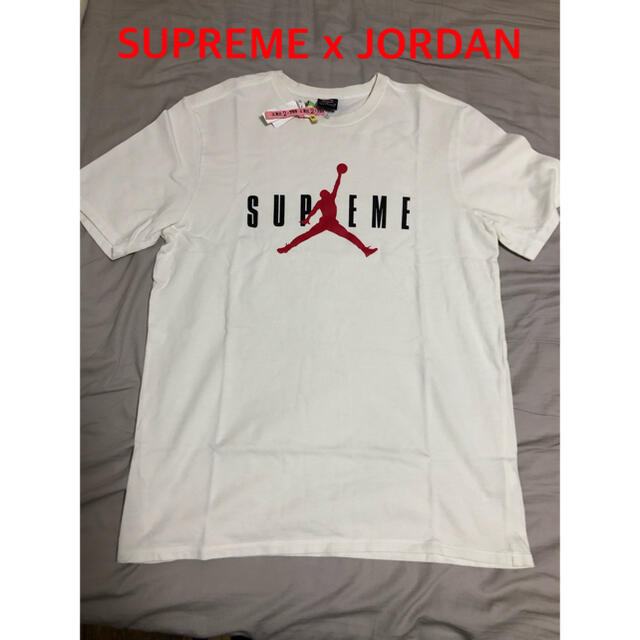 L supreme x jordan Tシャツ　ジョーダン　S M Lメンズ