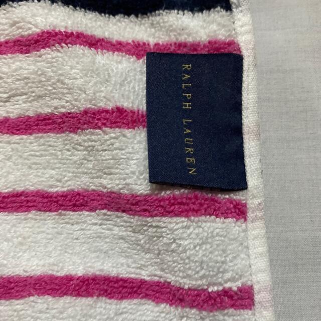 Ralph Lauren(ラルフローレン)のラルフローレン　タオルハンカチ　中古品　#905 メンズのファッション小物(ハンカチ/ポケットチーフ)の商品写真