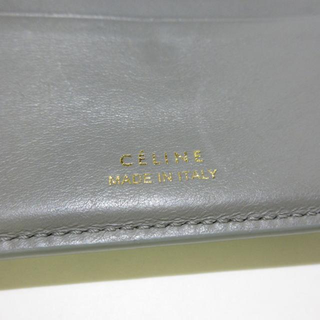 CELINE - セリーヌ 3つ折り財布 - ライトグリーンの通販 by
