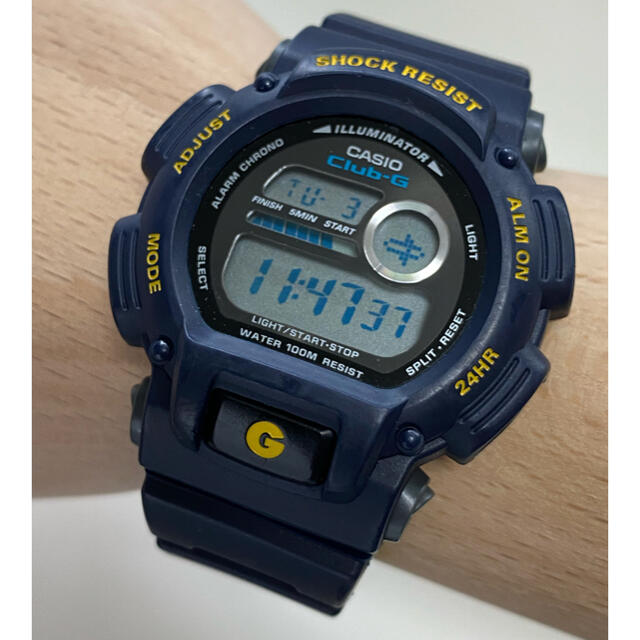 G-SHOCK/ボーイズ/ビンテージ/GXS-900/ネイビー/時計/ミニ/レア