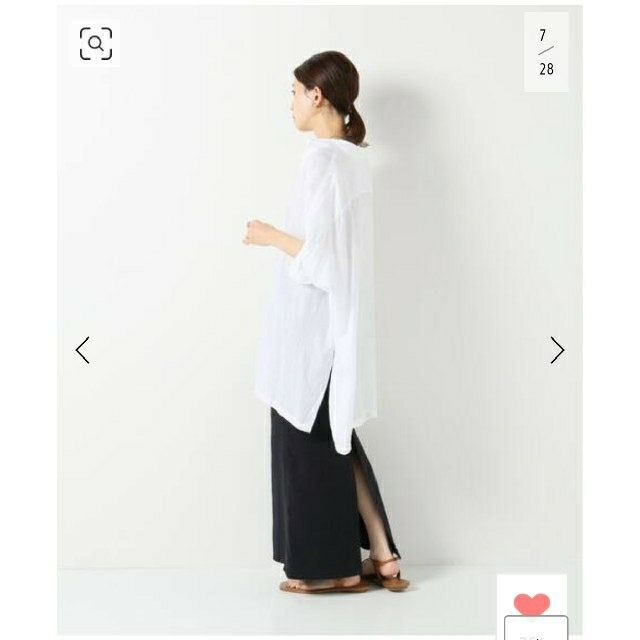 美品❤️完売商品❗【ＰIage】Linen Poncho シャツ◆ 1