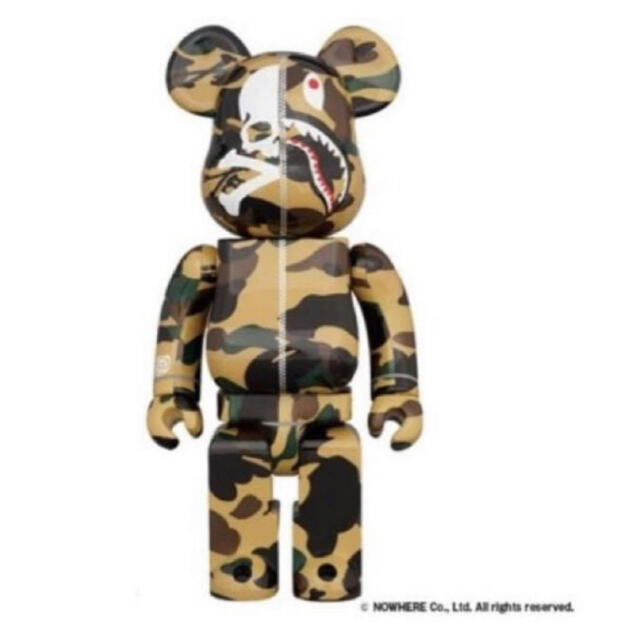 MEDICOM TOY(メディコムトイ)のMASTERMIND VS BAPE(R) BE@RBRICK 1000% エンタメ/ホビーのフィギュア(その他)の商品写真