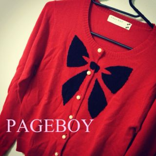 ページボーイ(PAGEBOY)のページボーイ！(＾ω＾)送込(カーディガン)