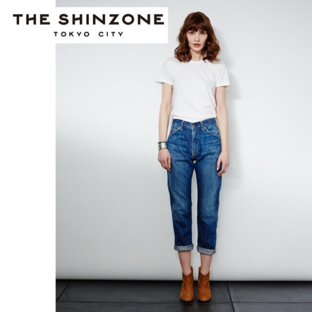 Shinzone - THE SHINZONE シンゾーン スリムストレートジーンズ デニム