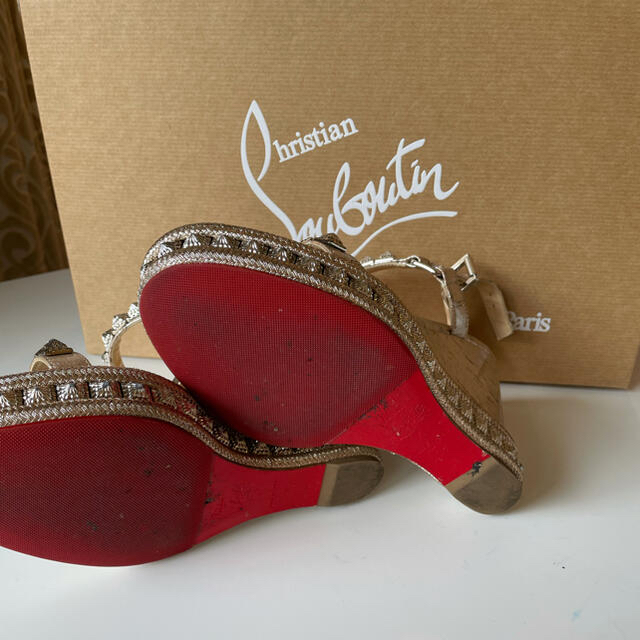 Christian Louboutin(クリスチャンルブタン)のクリスチャンルブタン　ウェッジソールサンダル　 レディースの靴/シューズ(サンダル)の商品写真