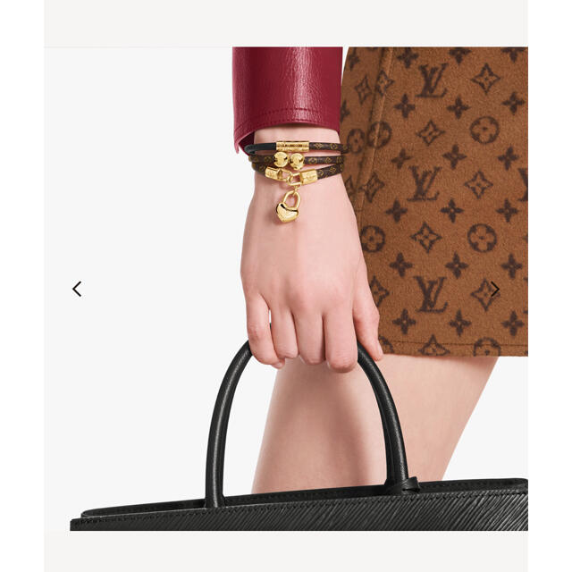 LOUIS VUITTON(ルイヴィトン)のルイヴィトン　ブレスレット　ブラスレ・クレイジー イン ロック　※値下げしました レディースのアクセサリー(ブレスレット/バングル)の商品写真