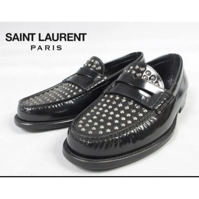 Saint Laurent - 定価13万サンローランパリ 最高級シューズ  ローファー　イタリア製