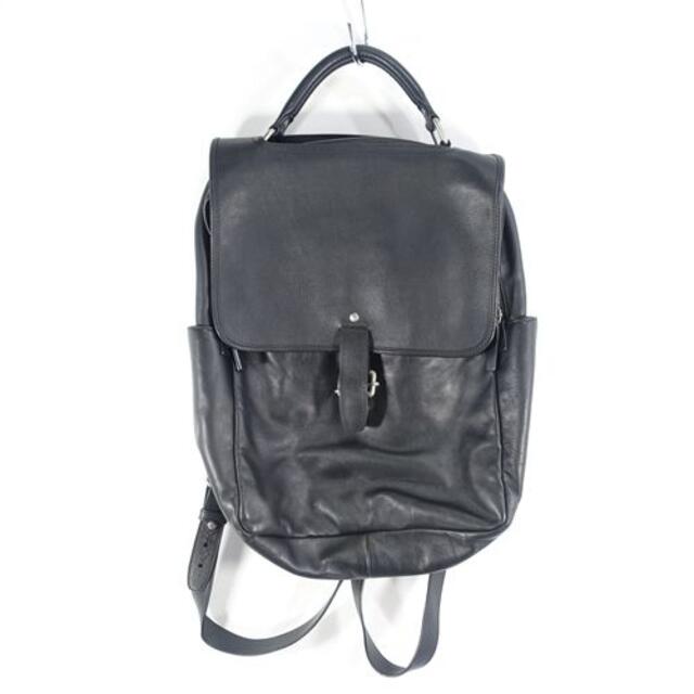 バッグパック+リュック Maison Martin Margiela - MAISON MARTIN MARGIELA 16ss LEATHER BACK