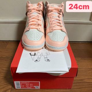 ナイキ(NIKE)のNike Dunk High Crimson tint ナイキ ダンク(スニーカー)