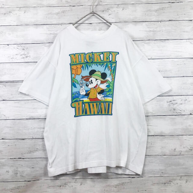 80年代vintage DisneyTシャツ】USA製 入手困難ビックプリント