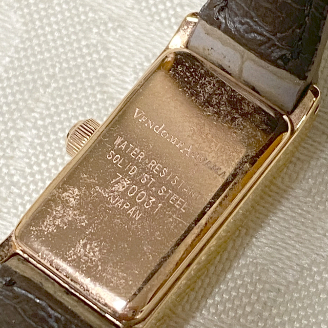 Vendome Aoyama(ヴァンドームアオヤマ)のVENDOME AOYAMA  時計革ベルト レディースのファッション小物(腕時計)の商品写真