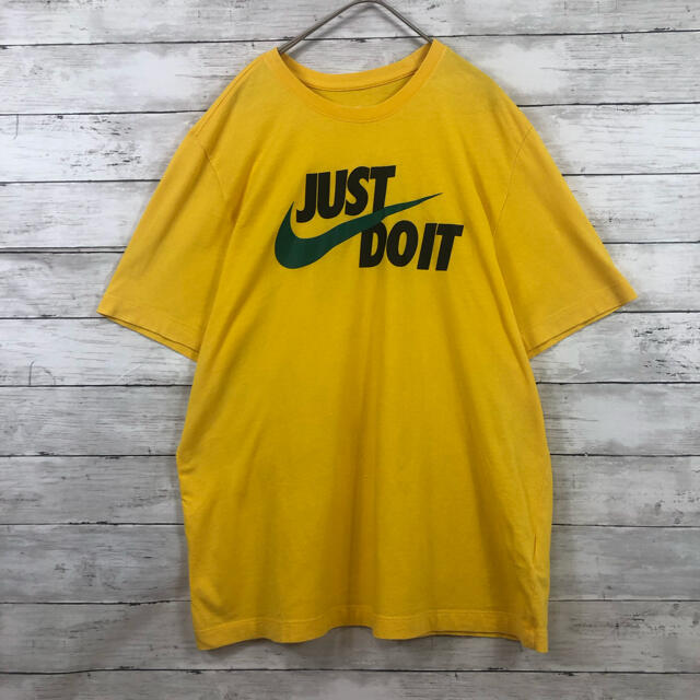 【90年代NIKE Tシャツ】好きにオススメ大人気カラーパステルイエロー