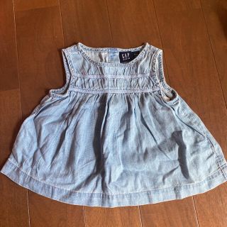 ベビーギャップ(babyGAP)のギャップ　ベビー　　デニム　トップス(Tシャツ/カットソー)