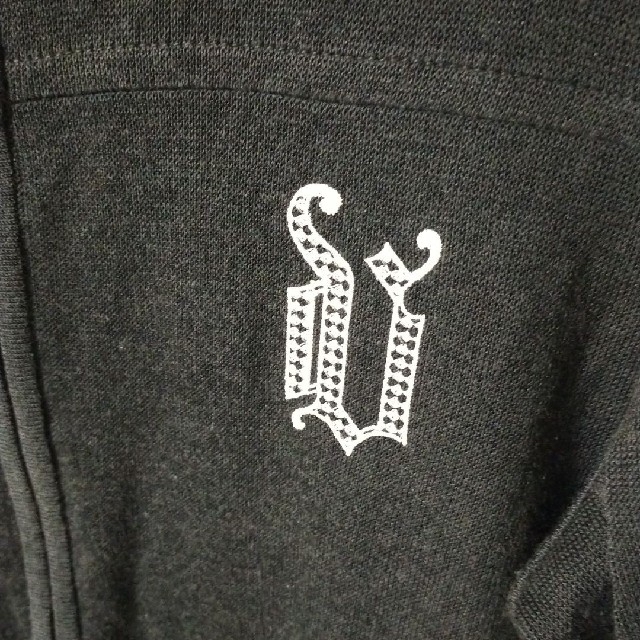 VERSACE(ヴェルサーチ)のVERSACE　ジップセーター　ブラック メンズのトップス(ニット/セーター)の商品写真