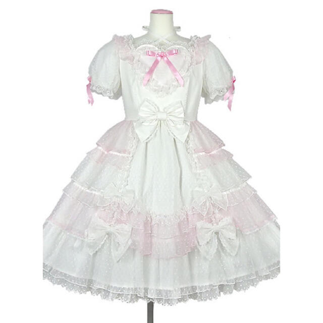 限定値下げ】Angelic pretty Topping Heart - ひざ丈ワンピース