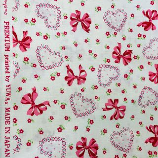 さち様専用　松山敦子　30'Collection リボン　110×100センチ(生地/糸)