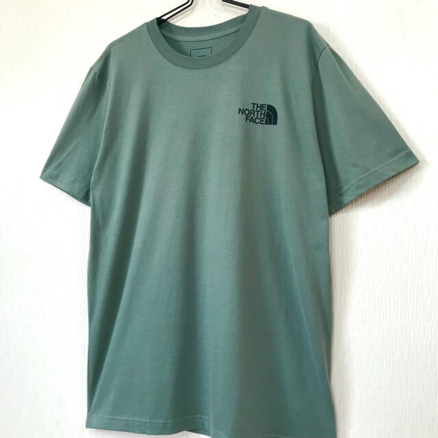 THE NORTH FACE(ザノースフェイス)のレアカラー  ♪ ノースフェイス  BOX Tシャツ モスグリーン 4XL 5L メンズのトップス(Tシャツ/カットソー(半袖/袖なし))の商品写真