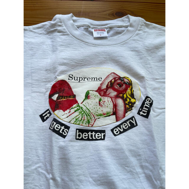 supreme It Gets Better Every Time Tee