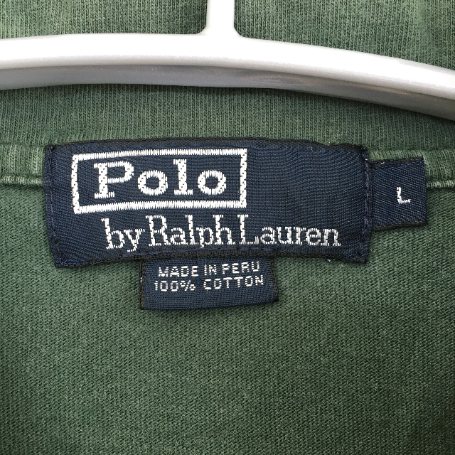 POLO RALPH LAUREN(ポロラルフローレン)の〇人気☆ポロラルフローレン☆半袖ポロシャツ☆L☆緑☆O6　FT〇 メンズのトップス(ポロシャツ)の商品写真