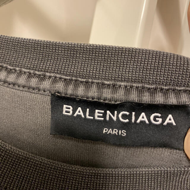 Balenciaga(バレンシアガ)のバレンシアガ　ビッグT サイズM 訳あり メンズのトップス(Tシャツ/カットソー(半袖/袖なし))の商品写真