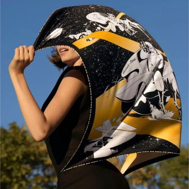 Hermes - 新品 エルメス スカーフ90cm スペースダービーの通販 by