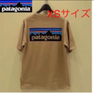 パタゴニア(patagonia)のパタゴニア　 P6 ロゴ オーガニック Tシャツ クラシックタン　ベージュ(Tシャツ/カットソー(半袖/袖なし))