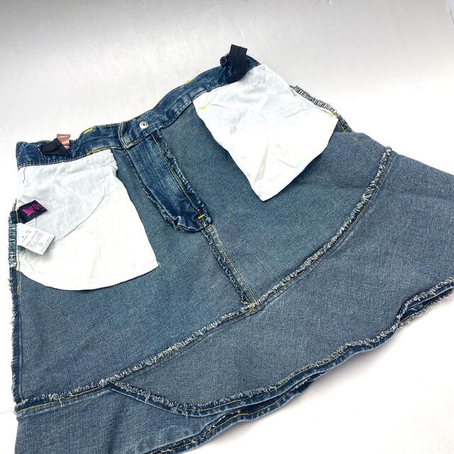 キッズ デニムスカート 150㎝ キッズ/ベビー/マタニティのキッズ服女の子用(90cm~)(スカート)の商品写真