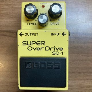 ボス(BOSS)の日本製　BOSS SD-1  エフェクター(エフェクター)