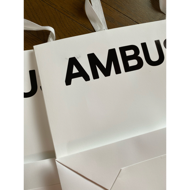 AMBUSH(アンブッシュ)の送料込 非売品 アンブッシュAMBUSHショップバッグショッパー大2枚セット袋 レディースのバッグ(ショップ袋)の商品写真