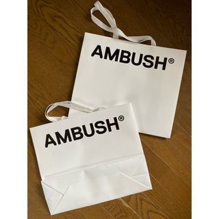 アンブッシュ(AMBUSH)の送料込 非売品 アンブッシュAMBUSHショップバッグショッパー大2枚セット袋(ショップ袋)