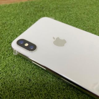 アイフォーン(iPhone)のiPhoneX iPhone10 64G シルバー simフリー(スマートフォン本体)