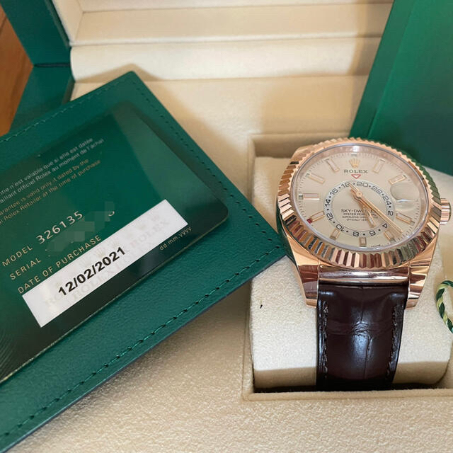 ROLEX(ロレックス)の【yasu様】【ROLEX】スカイドゥエラー Ref.326135  ①-5 メンズの時計(腕時計(アナログ))の商品写真