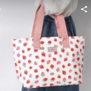 キャスキッドソン(Cath Kidston)のキャスキッドソン　いちご　トートバッグ(トートバッグ)