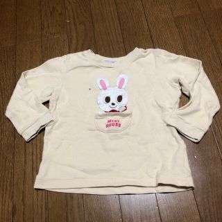 ミキハウス(mikihouse)の100サイズ　ミキハウス　うさぎトレーナー(Tシャツ/カットソー)