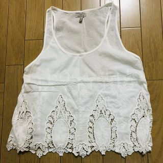 ザラ(ZARA)のZARA TRF レース　タンクトップ(タンクトップ)