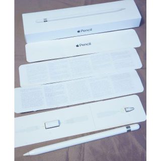 アイパッド(iPad)の☆美品 APPLE Pencil アップルペンシル 第1世代 MK0C2J/A(タブレット)