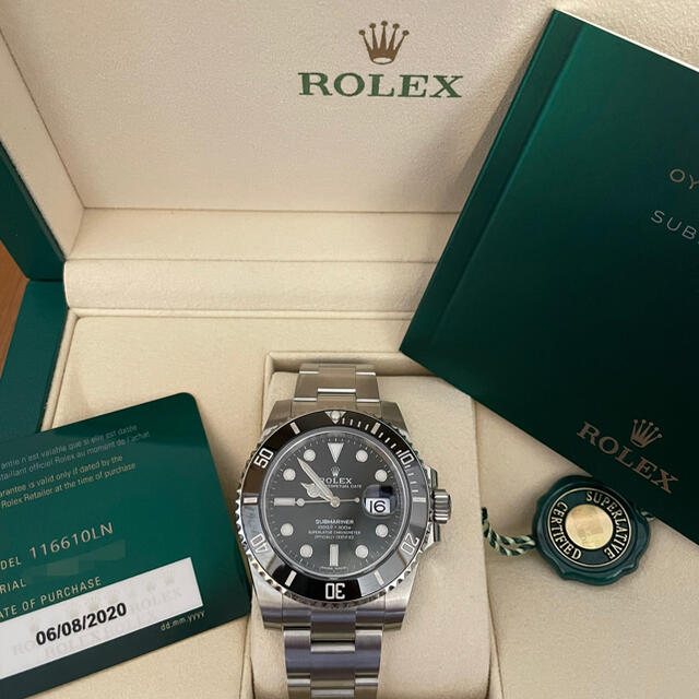 ROLEX(ロレックス)の【未使用品】サブマリーナデイト　Ref116610LN メンズの時計(腕時計(アナログ))の商品写真